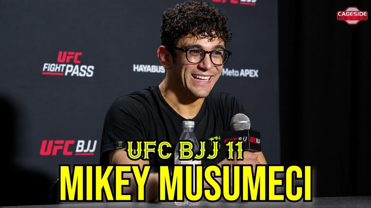 Mikey Musumeci quer deixar cinturão do UFC BJJ e mira transição para o MMA