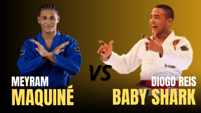 Meyram Maquine vs Diogo Reis no BJJ Stars 15: domínio por 11 a 0