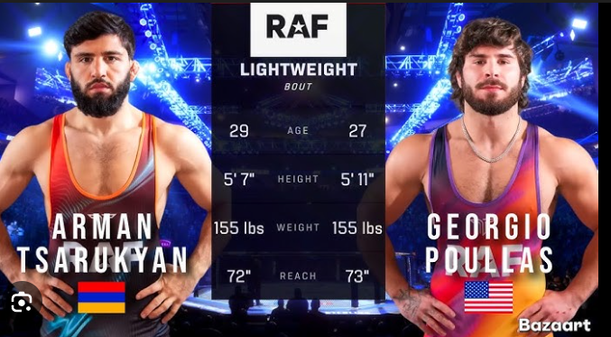 Arman Tsarukyan vs Georgio Poullas FULL FIGHT RAF 06